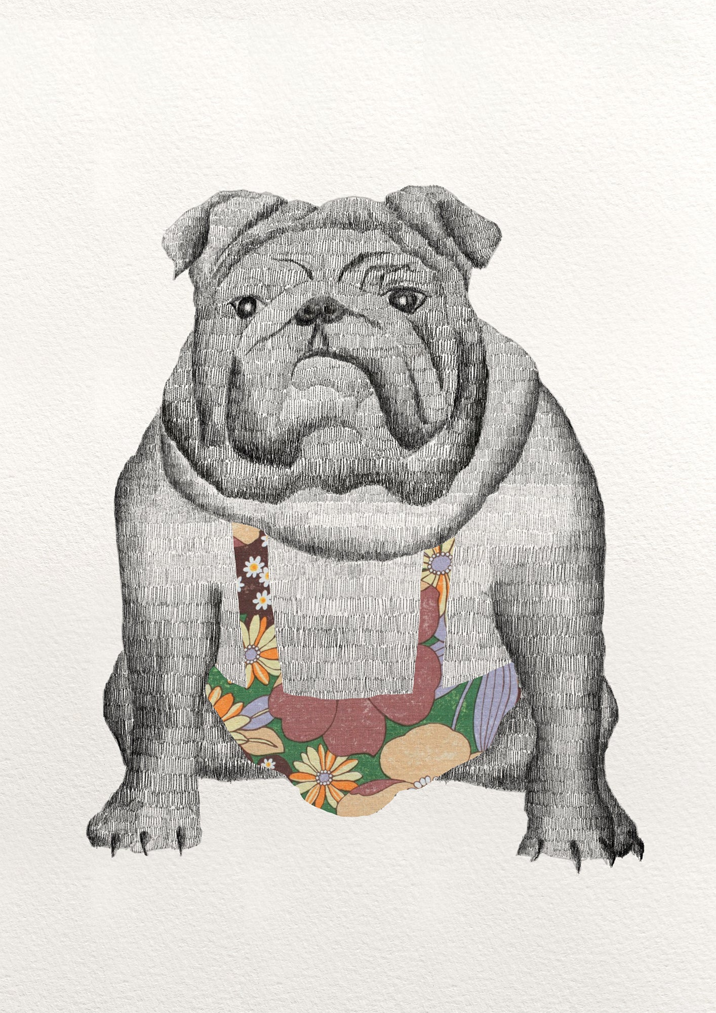 Carte de souhaits "Hello, my name is George"