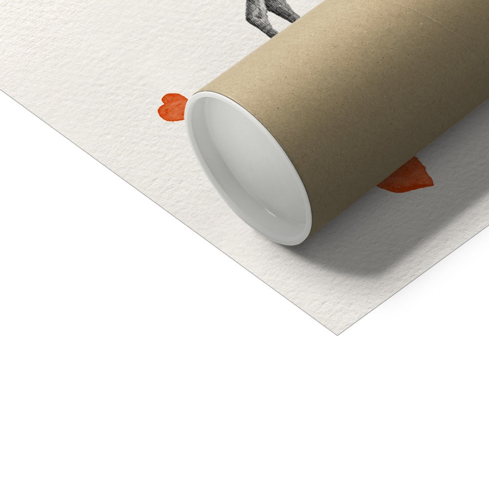 Affiche "le lévrier aux ballons"