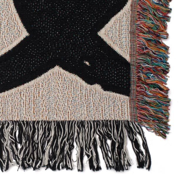 "Waiting for spring" Woven blanket