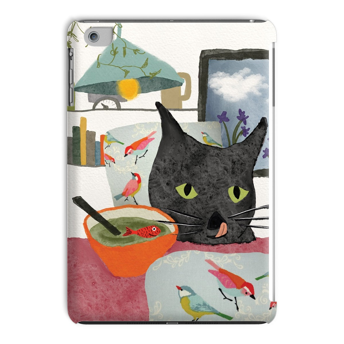 Etui pour Ipad "Le diner de Minouchette"