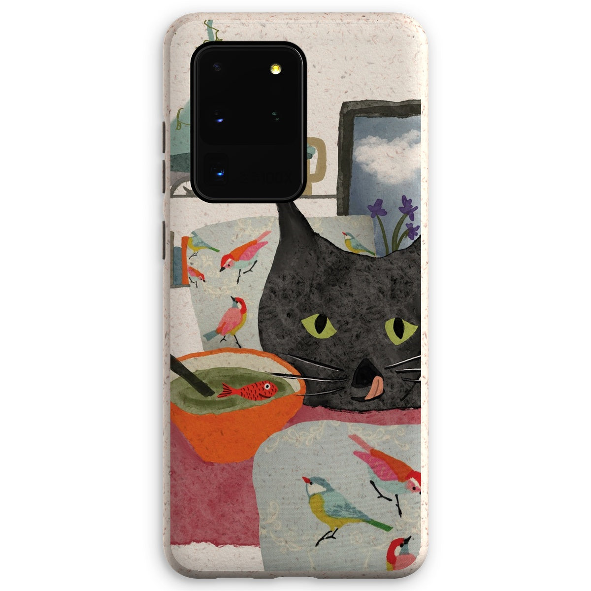 Etui écologique "Le diner de Minouchette"