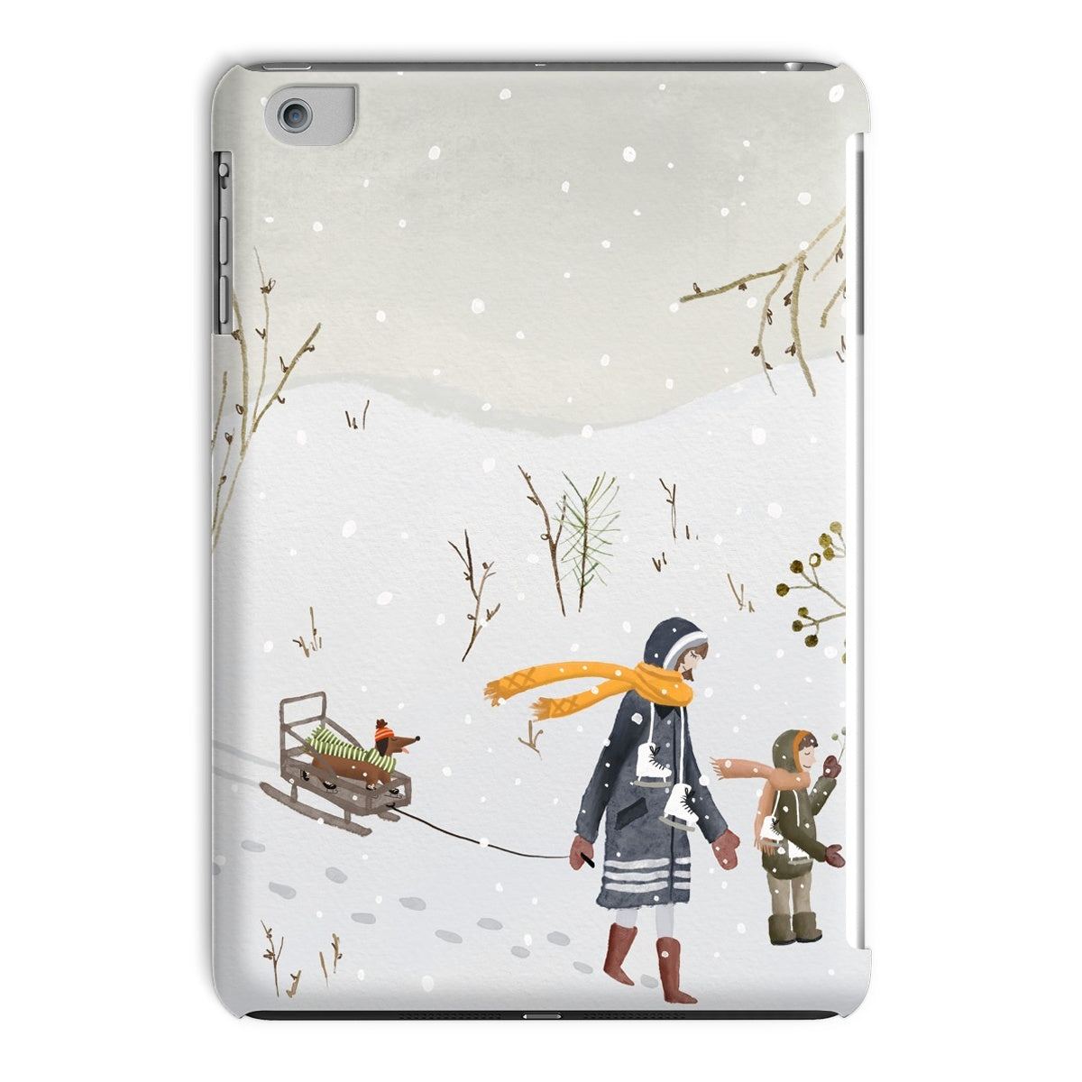 Etui pour Ipad "Et si on allait patiner?"