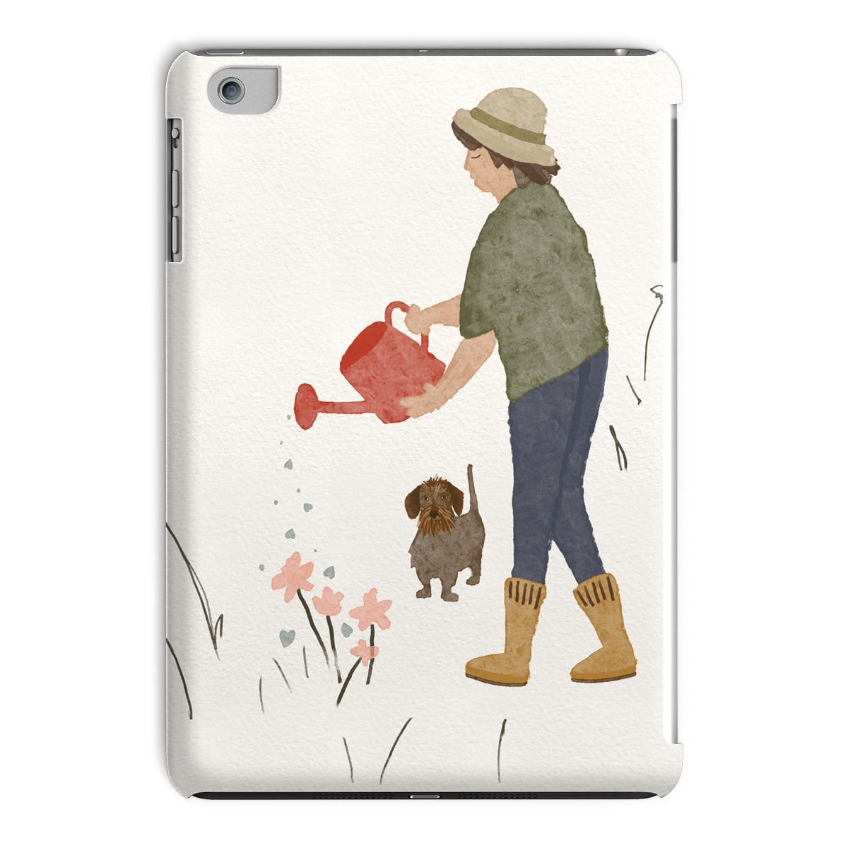 "The happiness gardener" I pad case