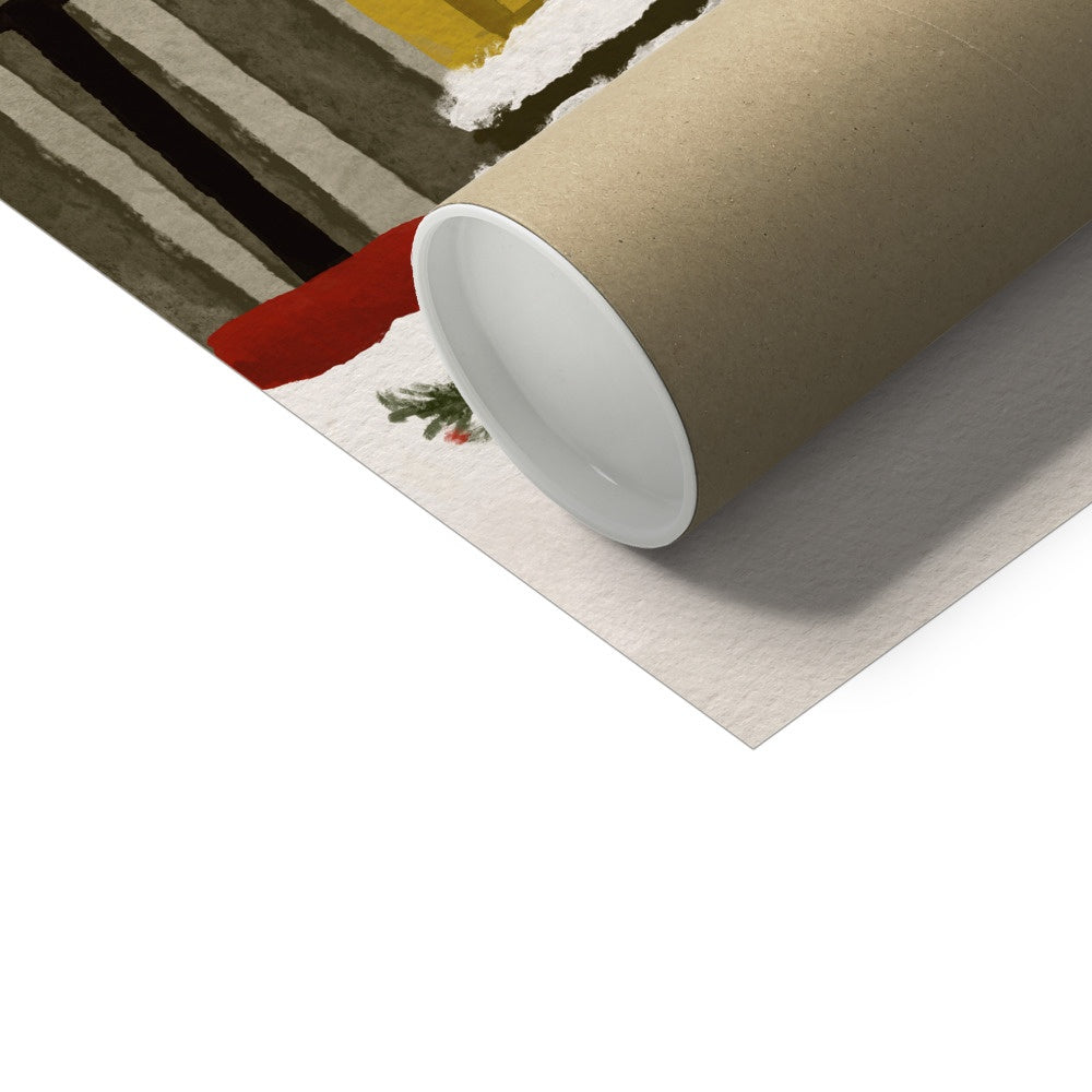 Affiche "Après la tempête de neige"