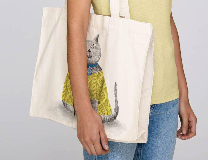 "My big cat" Tote bag
