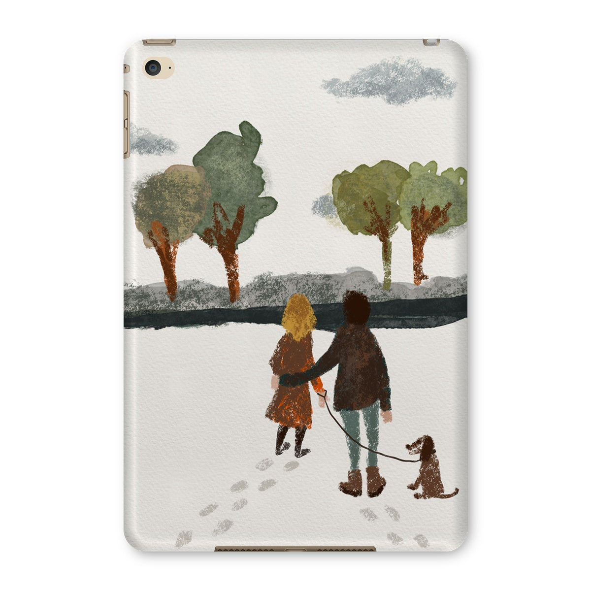 "Waiting for spring" Ipad case 