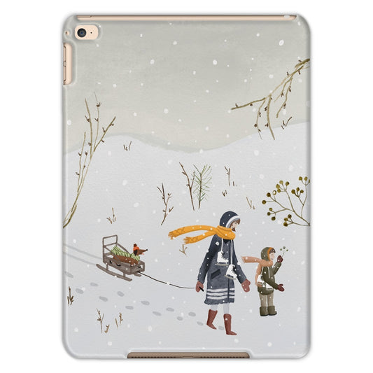 Let's go ice skating" Ipad case