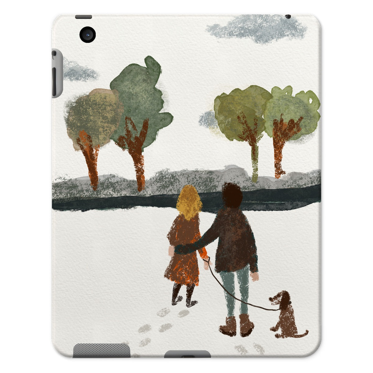 "Waiting for spring" Ipad case 