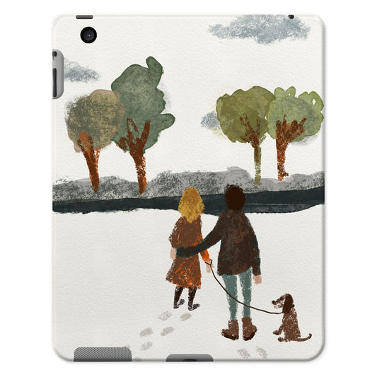"Waiting for spring" Ipad case