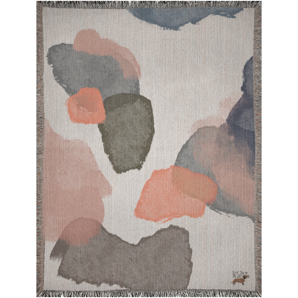 "Territories" Woven blanket