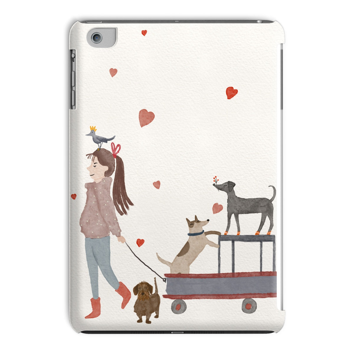 "The dog caretaker" Ipad case 