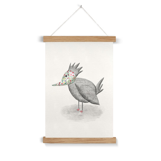 "Little spring bird" Art print with frame