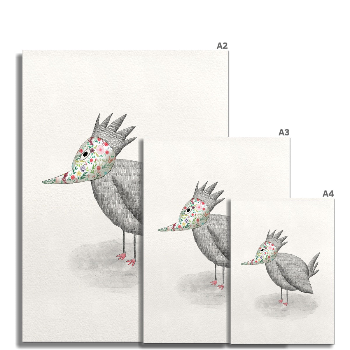 "Little spring bird" Art print