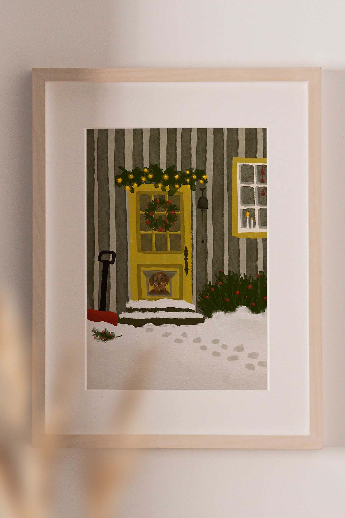 "After the snow storm" Art print