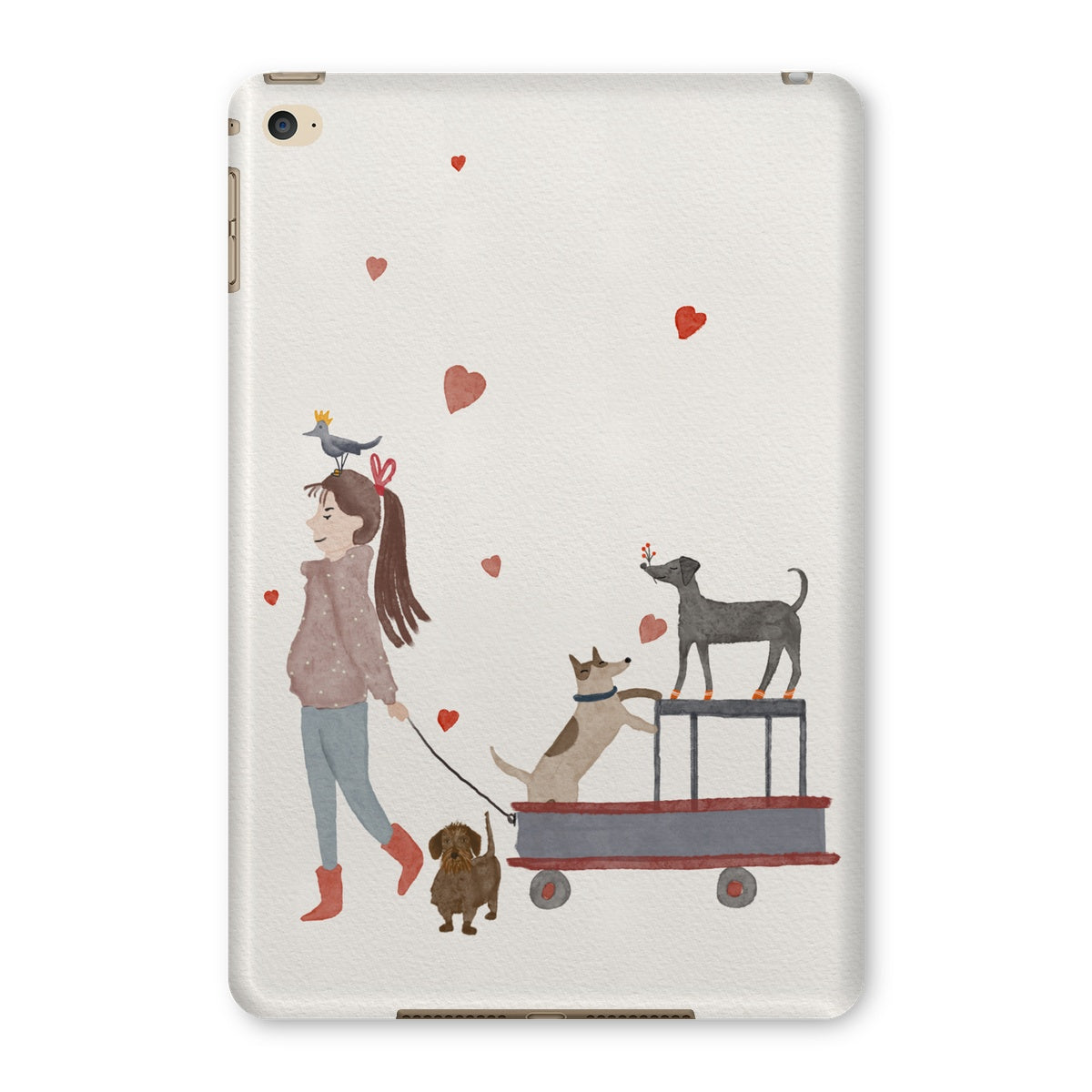 "The dog caretaker" Ipad case 