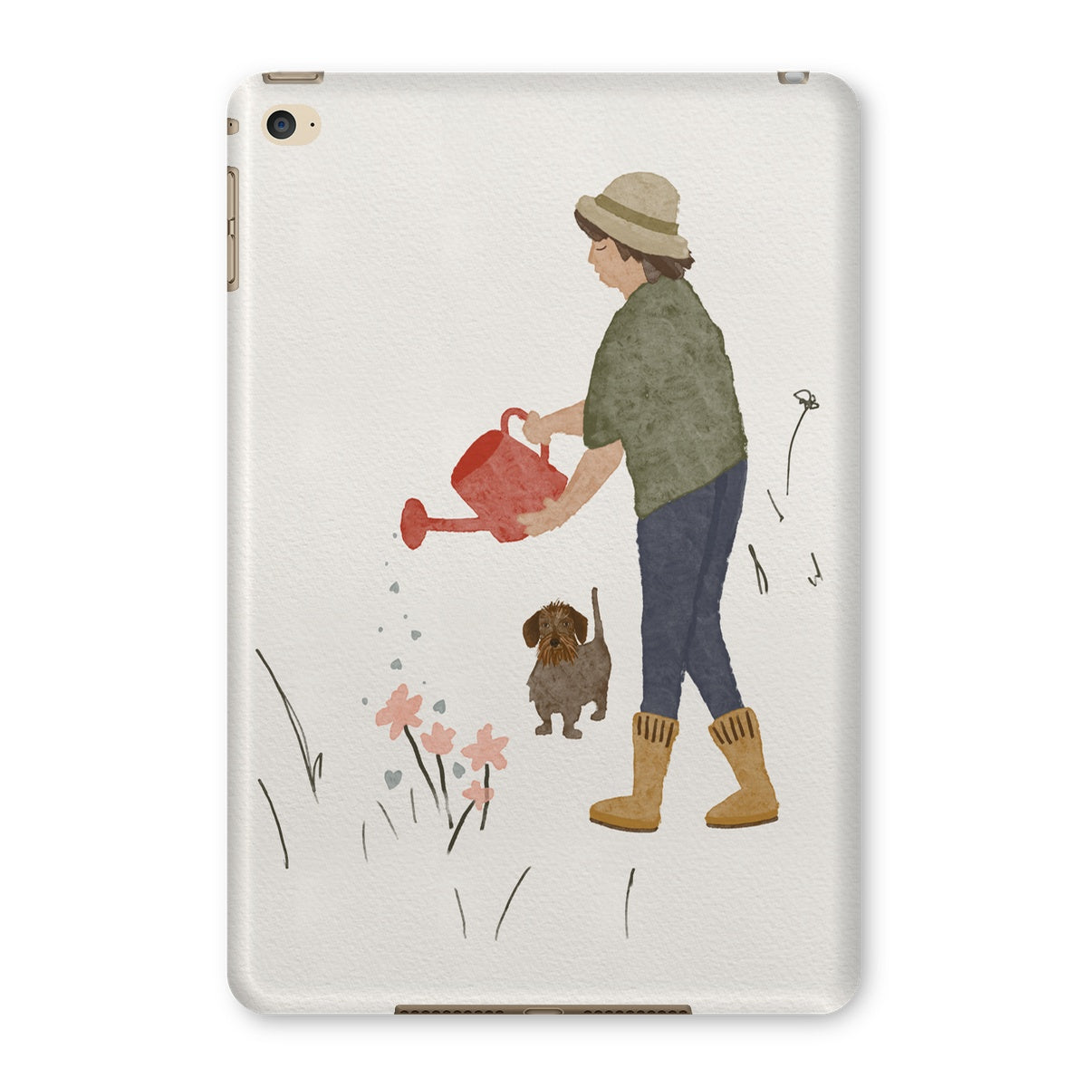 "The happiness gardener" I pad case