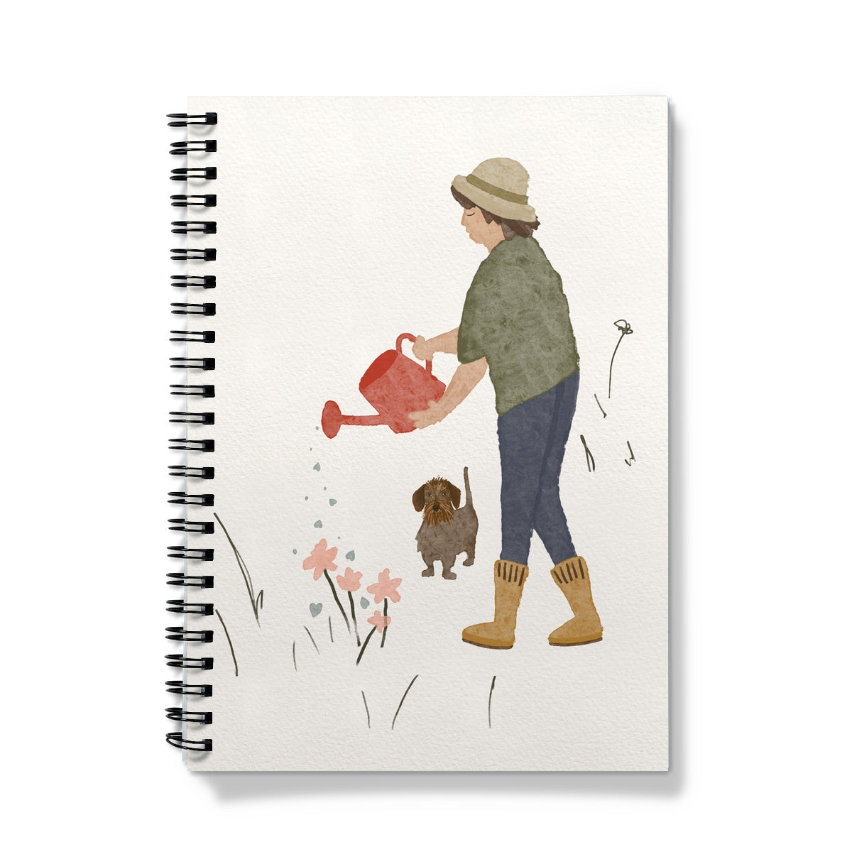 "The happiness gardener" Notebook