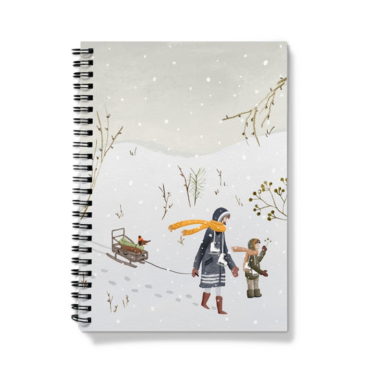 "Let's go ice skating" Notebook