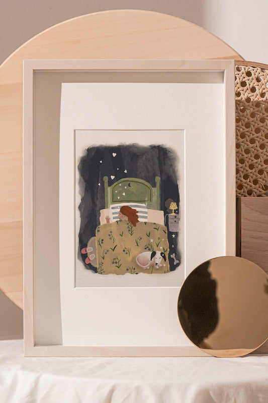 "Good night" Art print
