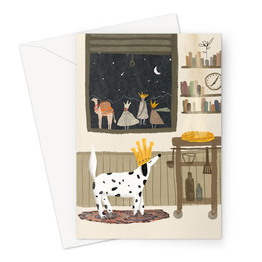 Greeting card "Le roi des Toutous"