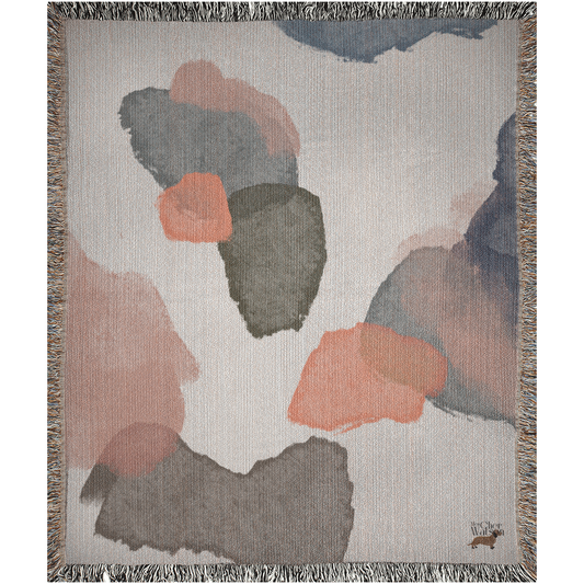 "Territories" Woven blanket