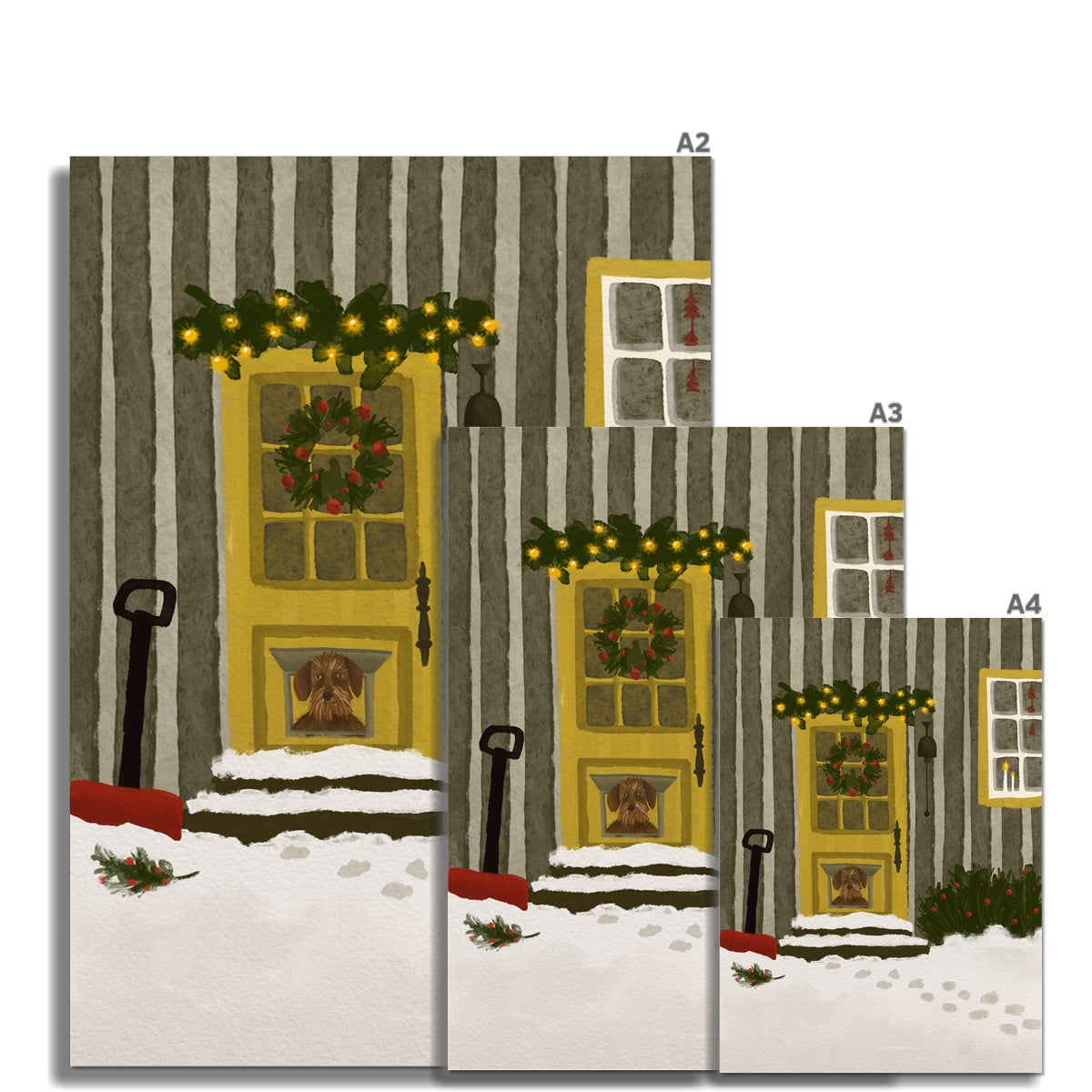 "After the snow storm" Art print