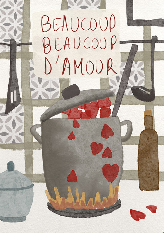 Affiche "Beaucoup, beaucoup d'amour"
