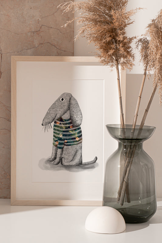 Affiche "vacances aux marquises"