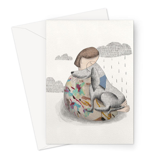 Carte de souhaits "Dans tes yeux"