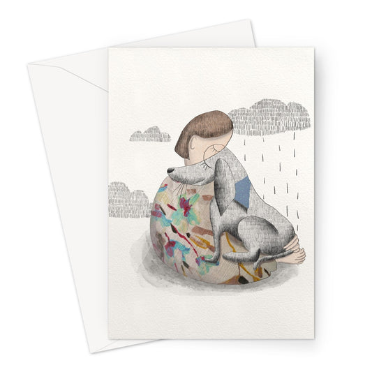 Carte de souhaits "Dans tes yeux"