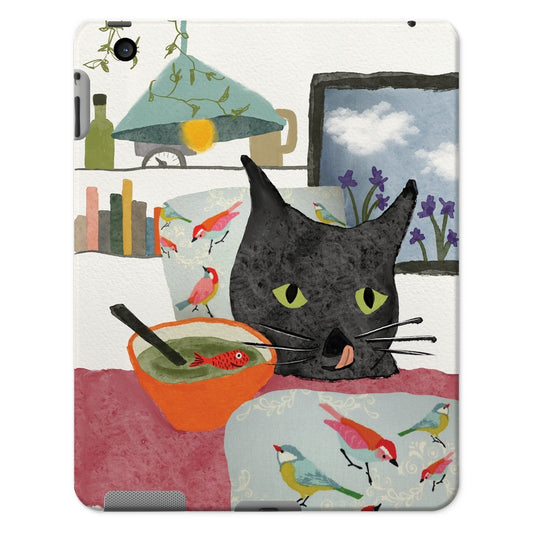 Etui pour Ipad "Le diner de Minouchette"