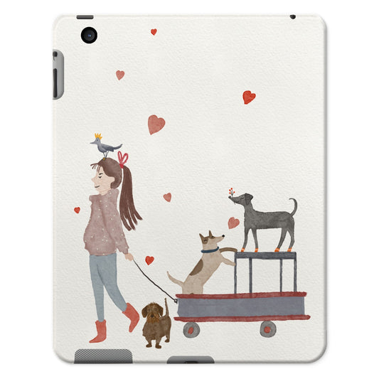 "The dog caretaker" Ipad case 