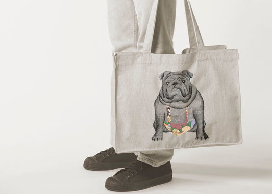 "hello my name is Georges" Tote bag