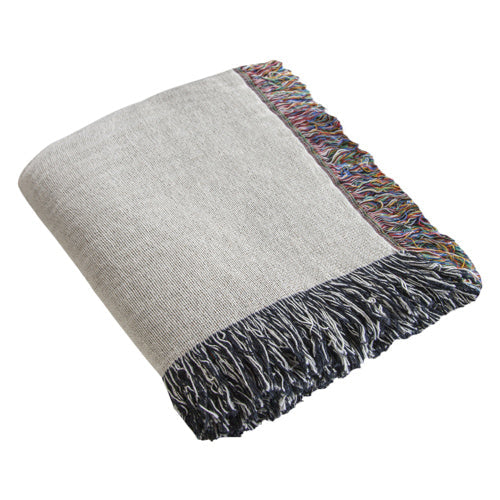 "Waiting for spring" Woven blanket