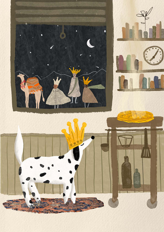 "Le roi des Toutous" Art print