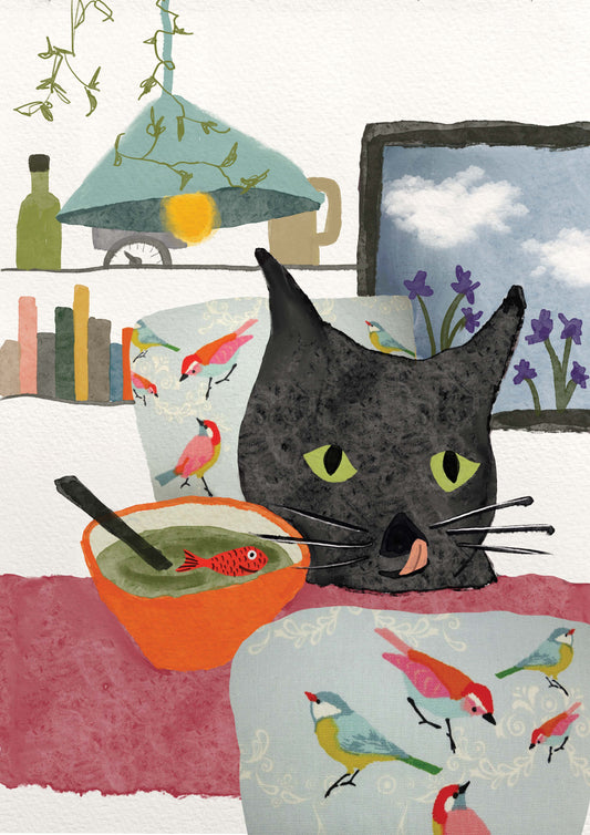 Affiche "Le diner de Minouchette"